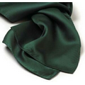 Hunter Green Polyester Satin Scarf - 8"x45"